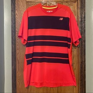 New Balance Orange Athletic T-Shirt | Size XL